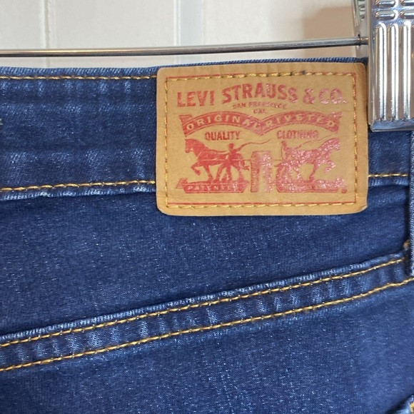 Levi’s -Blue 721 High rise skinny jeans - W27 L32 - Picture 3 of 7